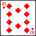 10 of Diamonds