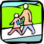 Walking to School 1