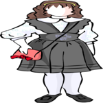 Girl in Dress 09
