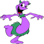 Monster - Purple