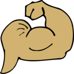 Flexing Bicep