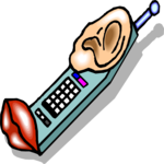 Phone with Ear & Lips
