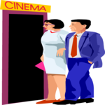 Couple at Cinema