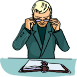 Man at Desk 8