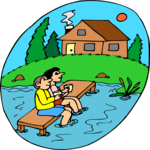 Sitting on Dock