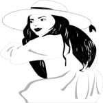 Girl Wearing Hat