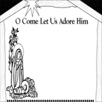 Adore Him Frame
