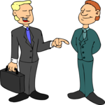 Businessmen Talking 3