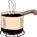 Saucepan on Stove