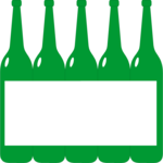 Wine Bottles Frame