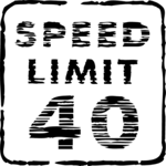 Speed Limit - 40