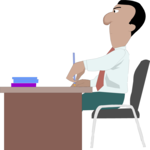 Man at Desk 06