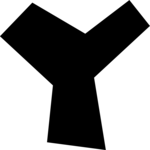 Slanted Y