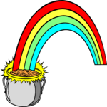 Pot of Gold & Rainbow 1