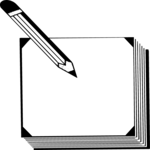 Note Pad & Pencil 1