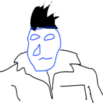 Blue Face