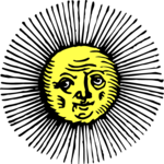 Antique Style Sun 2