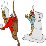 Snowball Fight - Mice