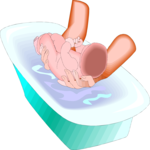 Baby Bathing 6