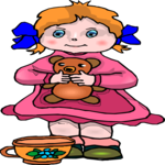 Girl with Teddy 6