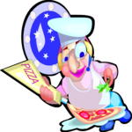 Pizza Chef - Astronaut