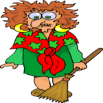 Troll with Broom
