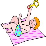 Baby with Rattle 3