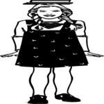 Girl Learning Poise