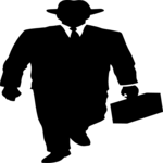 Man Carrying Breifcase