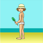 Girl at Beach