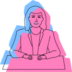 Woman at Desk 7