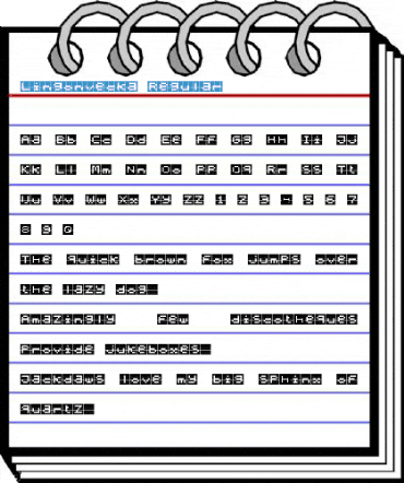 Lingonvecka Regular Font
