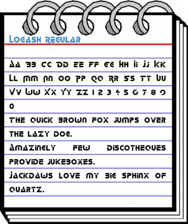 Logash Regular Font