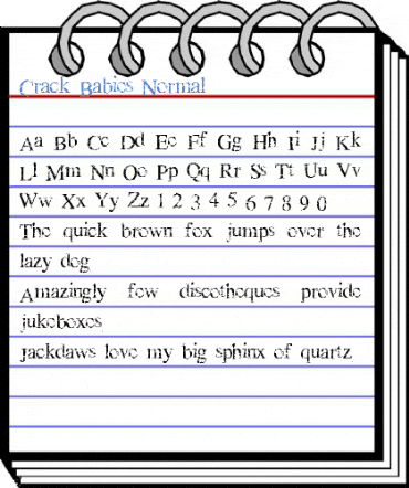 Crack Babies Font