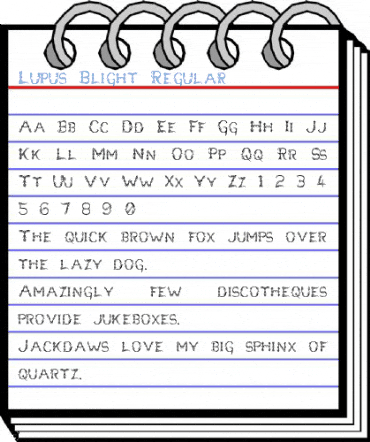 Lupus Blight Regular Font