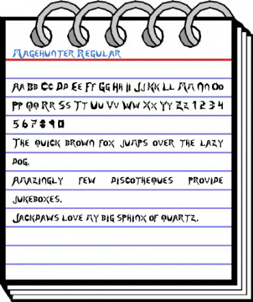Magehunter Regular Font
