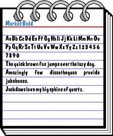 Market Bold Font