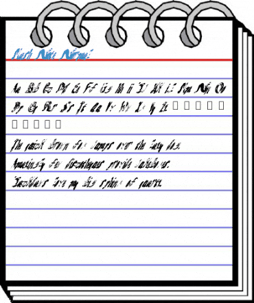 Mash Note Font