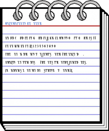 MazamaPlain Regular Font