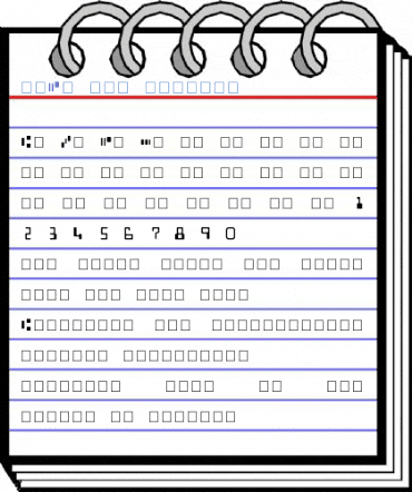 MICR SSi Regular Font
