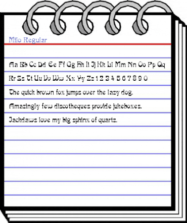 Milo Regular Font