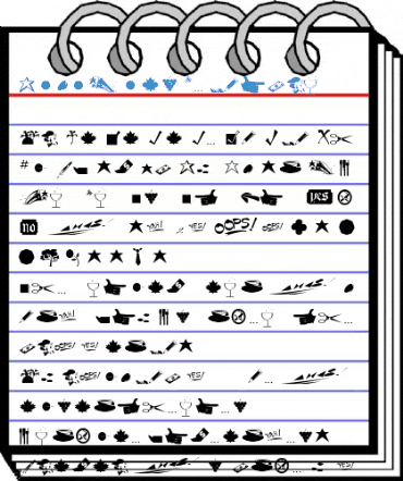 MiniPics Regular Font