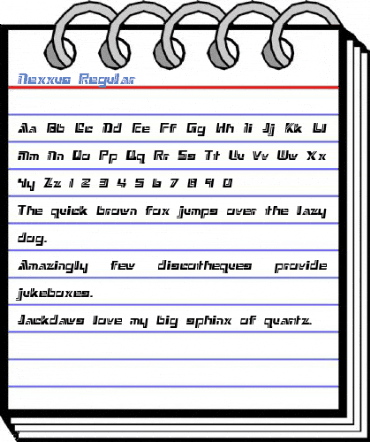 Nexxus Regular Font
