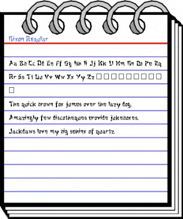 Nixon Regular Font