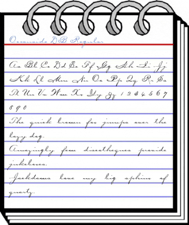 Oceanside DB Regular Font