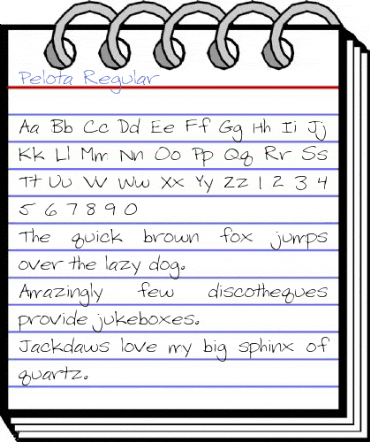 Pelota Regular Font