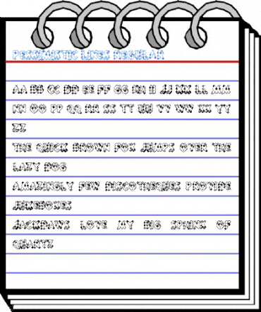 Pessimistic Lines Regular Font