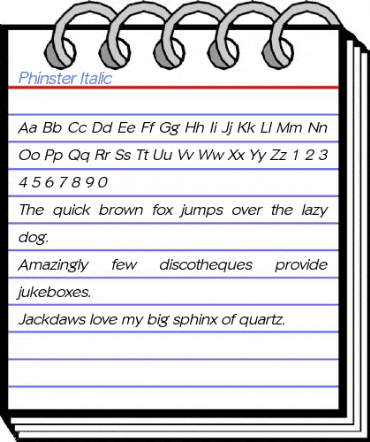 Phinster Font