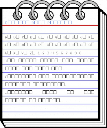Pinball Data Pinball Font
