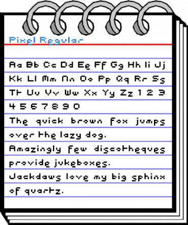 Pixel Regular Font